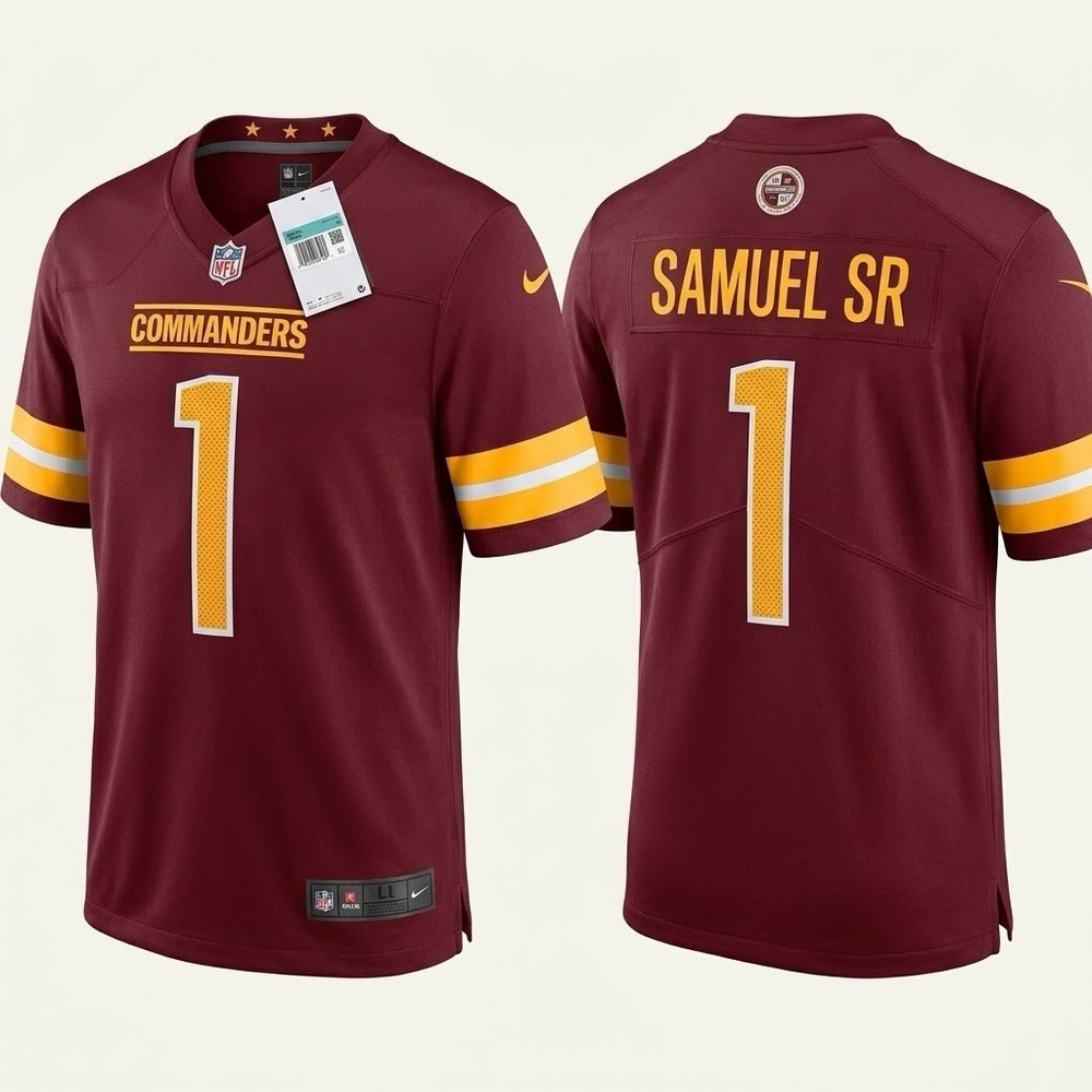 NEW Deebo Samuel Sr Washington Commanders Nike Game Jersey Youth L 14/16